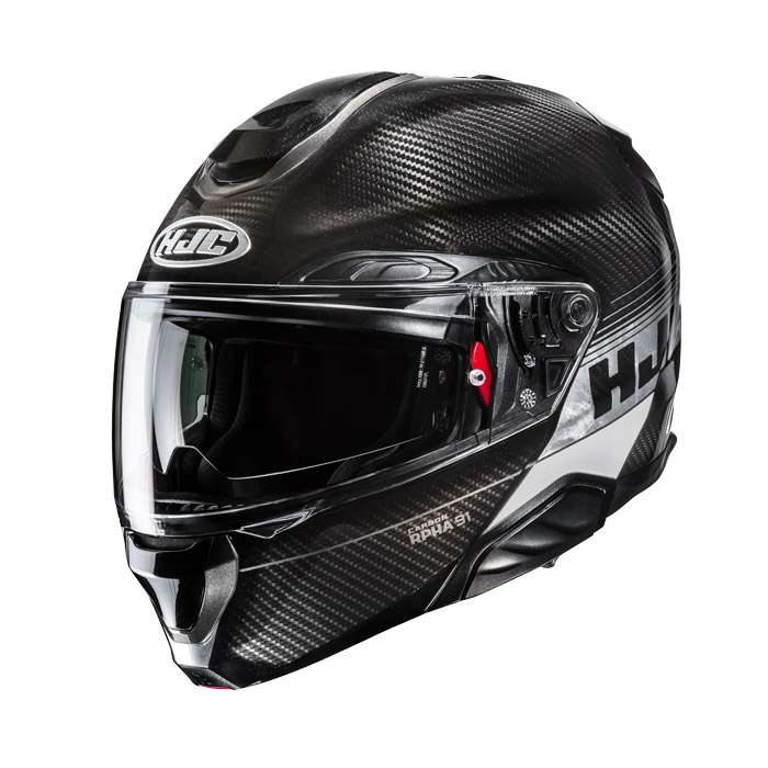 Hjc Rpha 91 Carbon Elig Helmet Grey