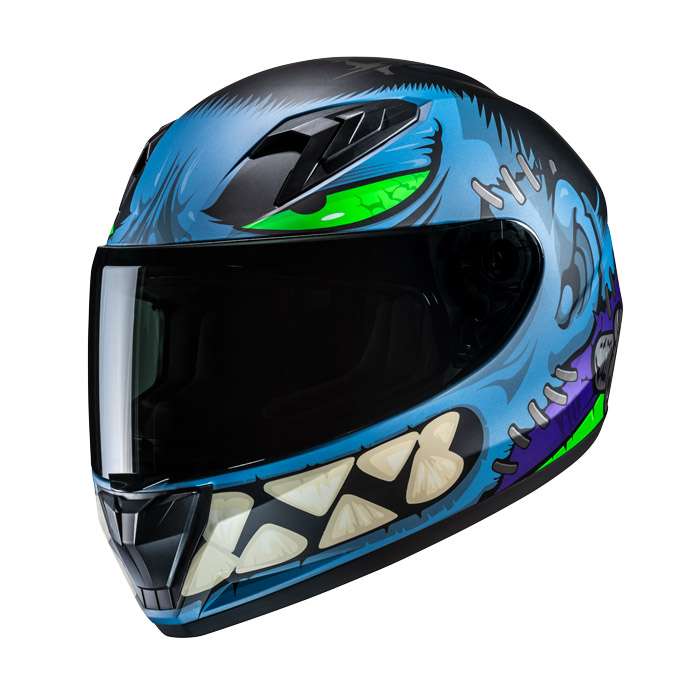 Hjc Y10 Frank Helmet Blue Matt