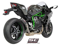 SC Project CR-T Slip-On Exhaust for Kawasaki Ninja H2 2015-20
