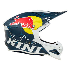 Kini Red Bull Mxc1 1.0 Helmet Blue White