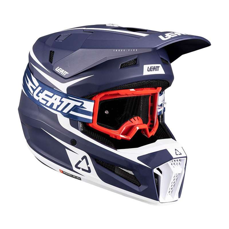 Leatt Kit Moto 3.5 Jr V26 Helmet Blue