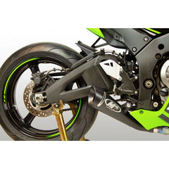 M4 Black GP19 Slip-On Exhaust for Kawasaki ZX-10R