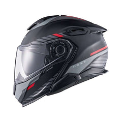 Nexx X.lifetour Globe Helmet Black Red Matt