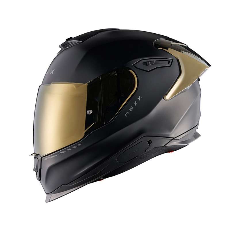 Nexx Y.100r Subsonic Helmet Black Gold Matt