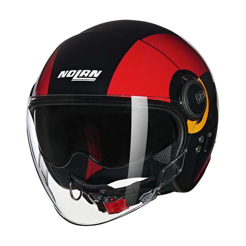 Nolan N21 Visor 06 Bicromo Helmet Red