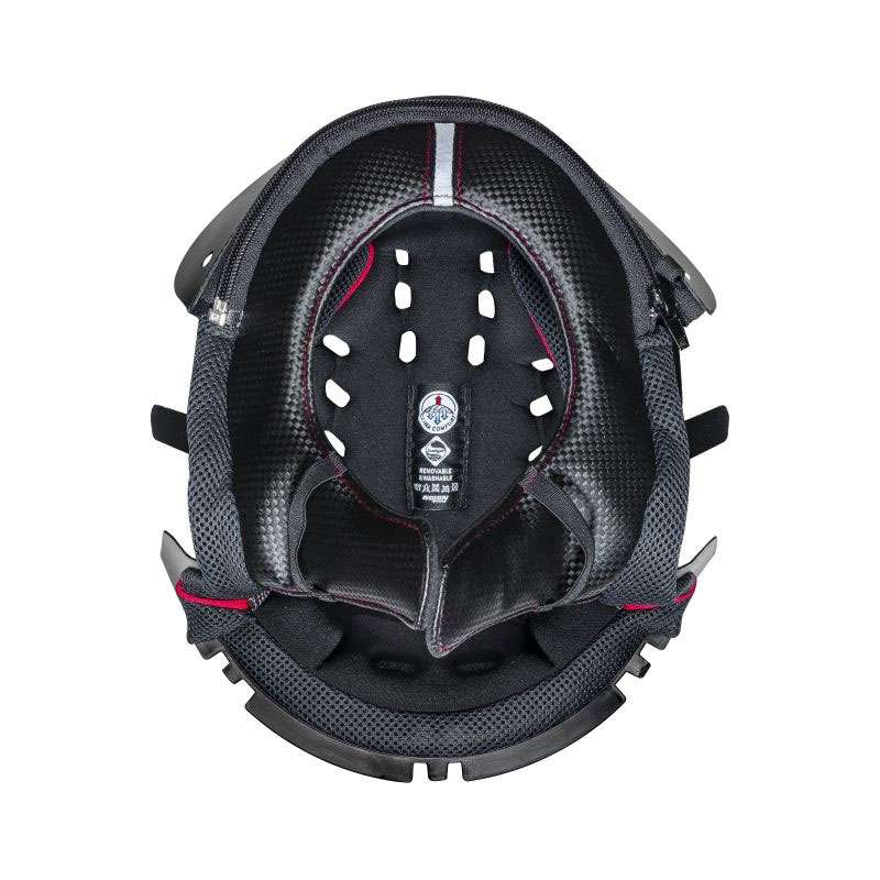 Nolan Clima Comfort N33 Evo Full Interior Black Red