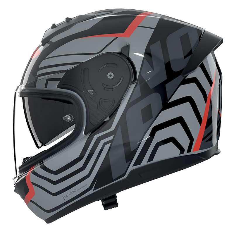 Nolan N60.6 Eclettico Helmet Grey Red