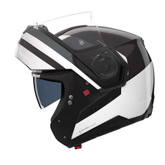 Nolan N90.3 06 Roboto Helmet Black Silver White
