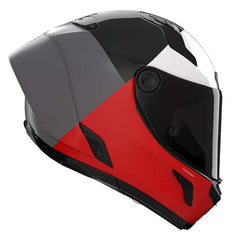 Nolan X-804 Rs Ultra Carbon Blocco Grey Red