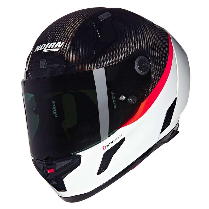 Nolan X-804 Rs Ultra Carbon Doc Helmet White