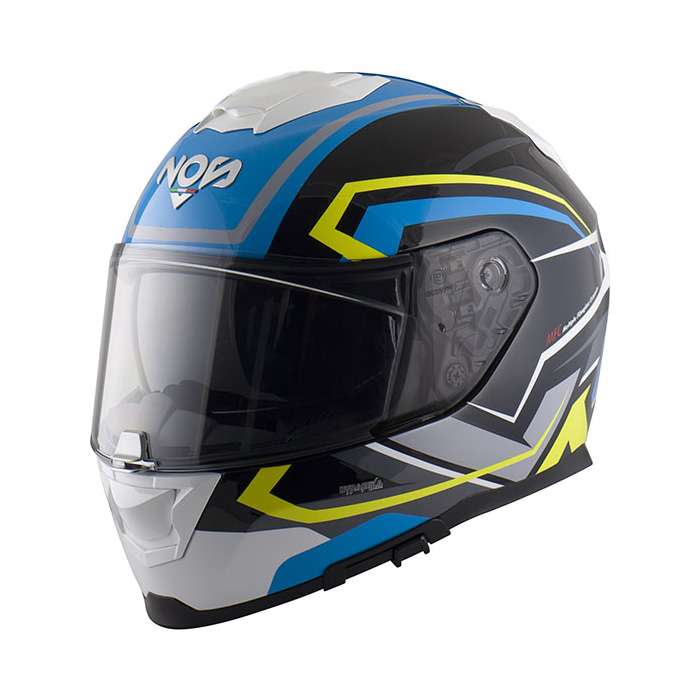 Nos Ns-11f Shure Helmet Blue Yellow