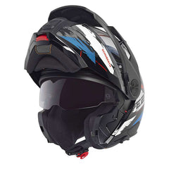 Schuberth E2 Trail Modular Helmet Blue Matt