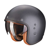 Scorpion Belfast Evo Carbon Solid Helmet Black Matt