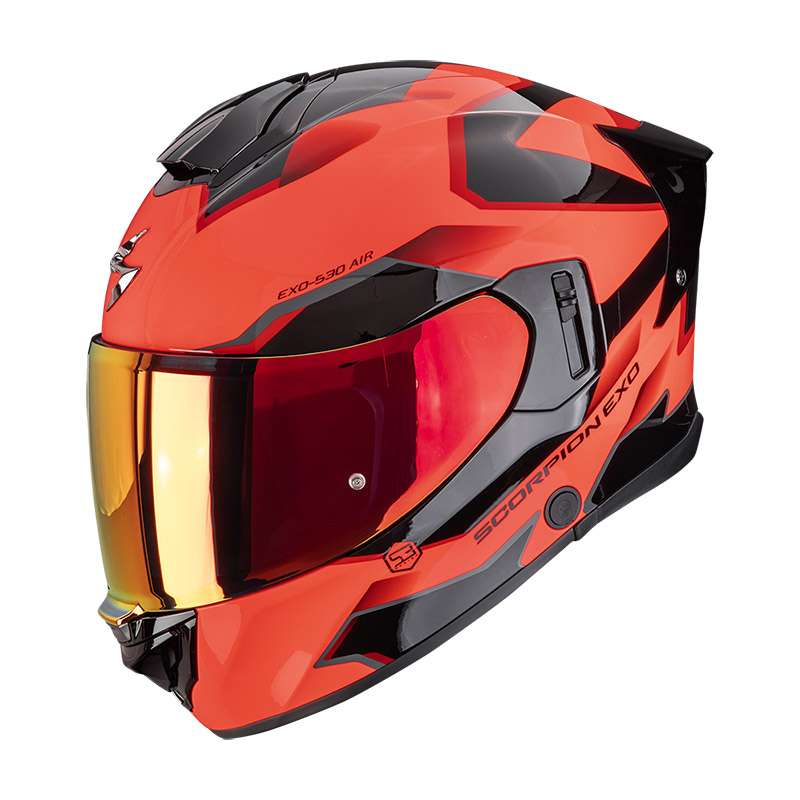 Scorpion Exo 530 Air Clip Helmet Red