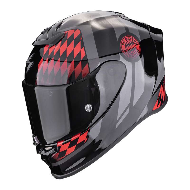 Scorpion Exo R1 Evo Air Fc Bayern Helmet Red