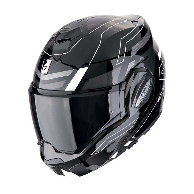 Scorpion Exo Tech Evo Conquer Helmet White