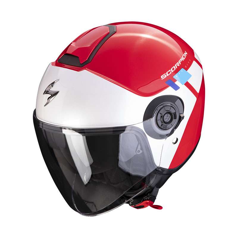 Scorpion Exo City 2 Mall Helmet Red White Blue