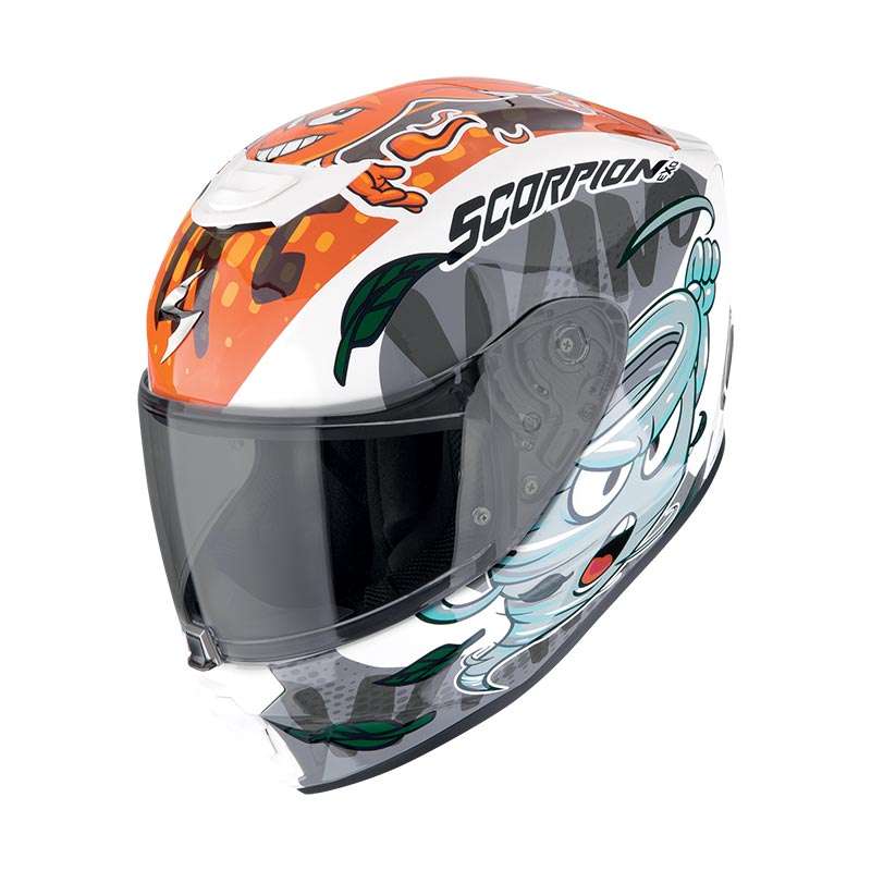 Scorpion Exo-jnr Air The4elements Helmet Orange