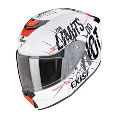 Scorpion Exo-jnr Air Boum Helmet White Black