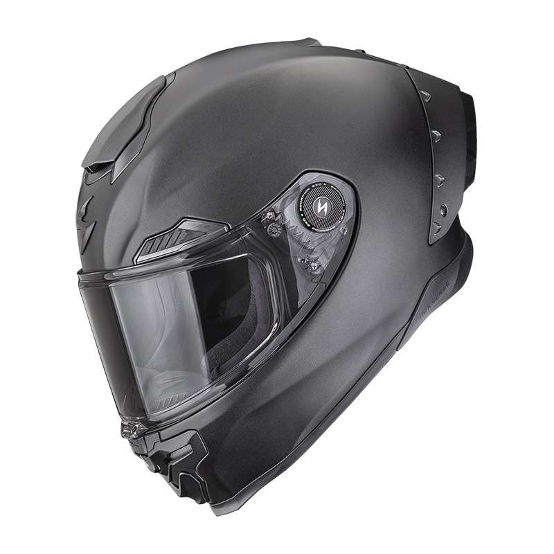 Scorpion Exo Race Air Solid Helmet Black Pearl Matt