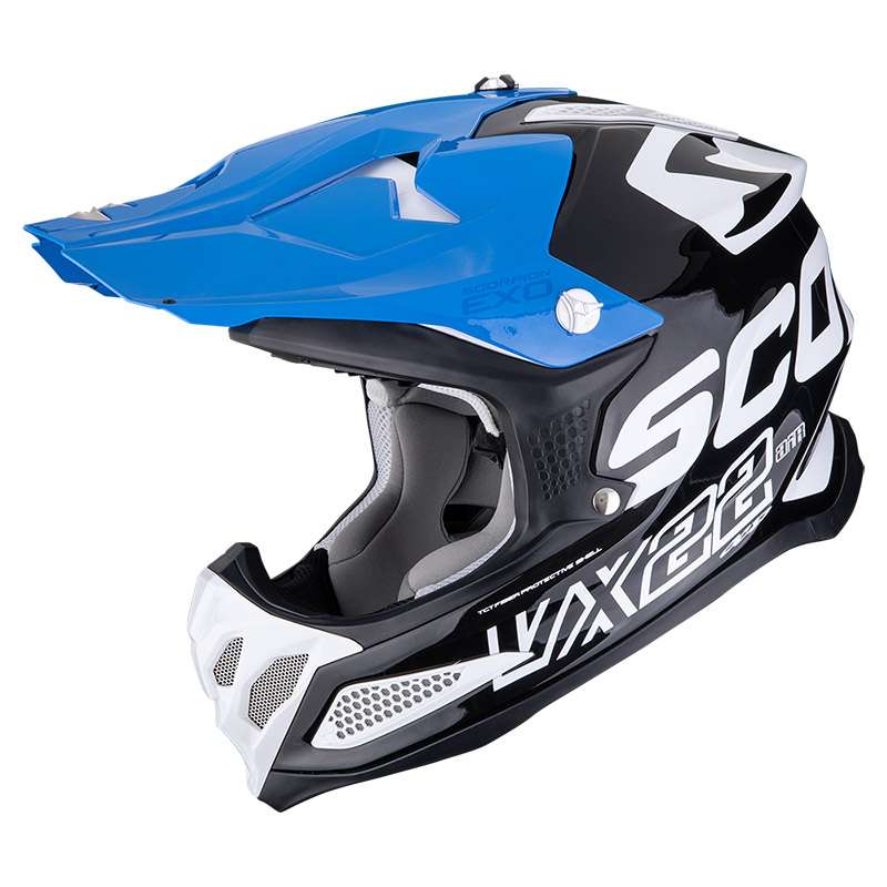 Scorpion Vx-22 Air Updown Helmet Black Blue