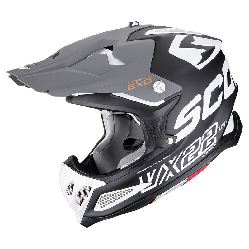 Scorpion Vx-22 Air Updown Helmet Black Grey Matt