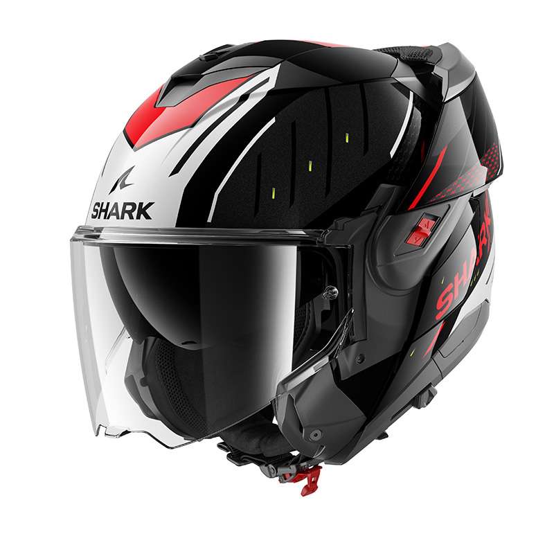 Shark Oxo Rydger Modular Helmet Black Red