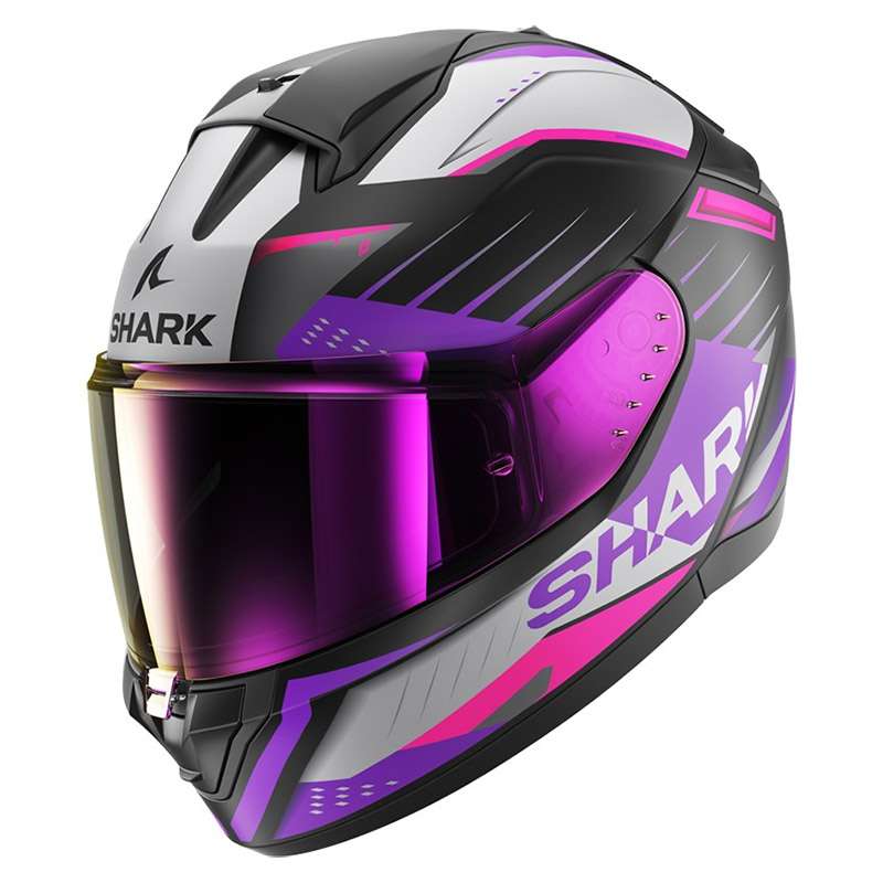 Shark Ridill 2 Bersek Mat Helmet Black Purple