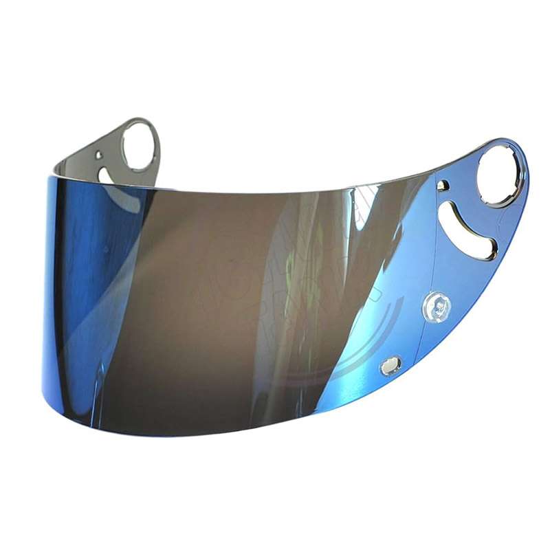Iridium Visor For Shark Rsr2/rsx Blue