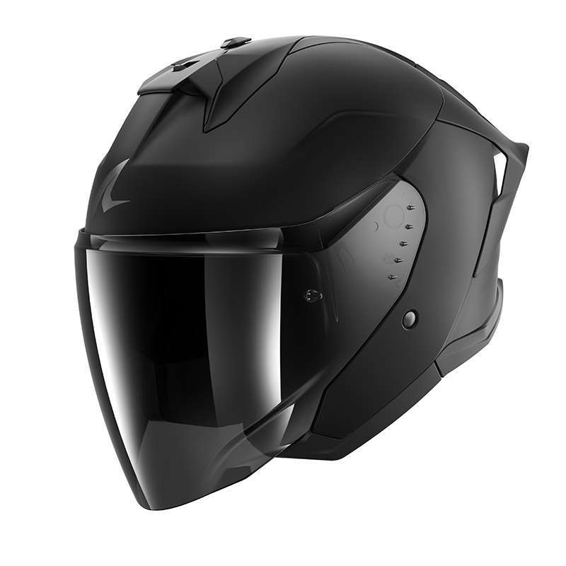 Shark Skwal Jet Cup Dark Shadow Mat Helmet Black