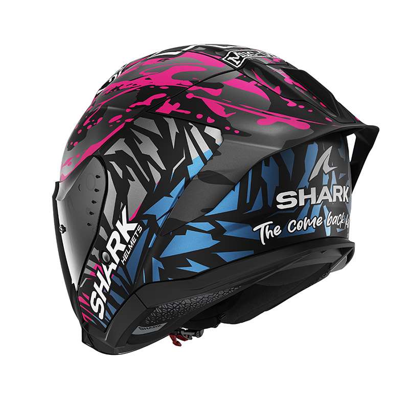 Shark Skwal Jet Cup Replica Redding Mat Helmet Purple