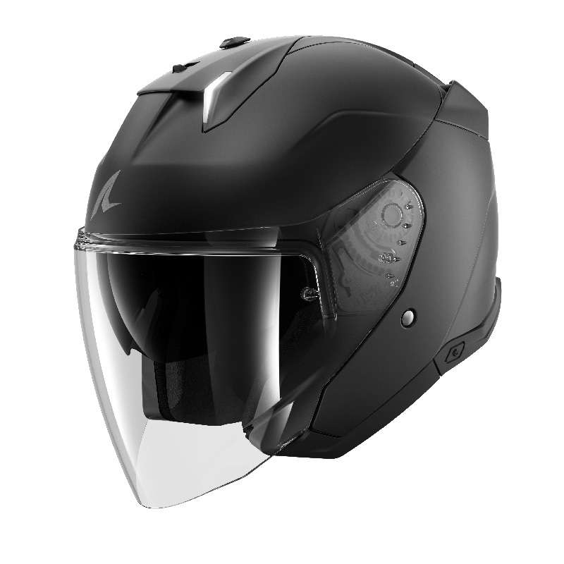 Shark Skwal I3 Jet Blank Mat Helmet Black Matt