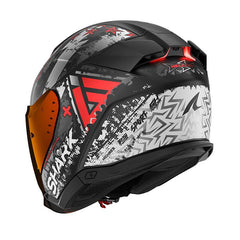 Shark Skwal I3 Jet Hellcat Mat Helmet Red