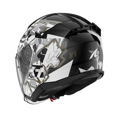 Shark Skwal Jet Pranz Helmet Black White