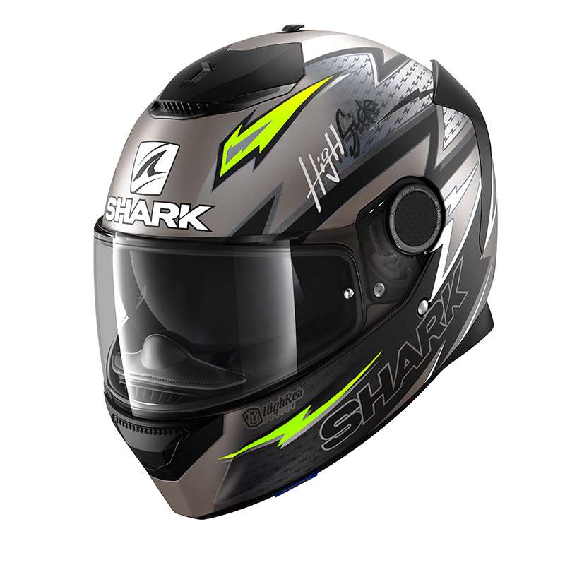 Shark Spartan 1.2 Adrian Parassol Mat Black Yellow