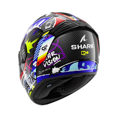 Shark Spartan Rs Carbon Streetrush Helmet Blue