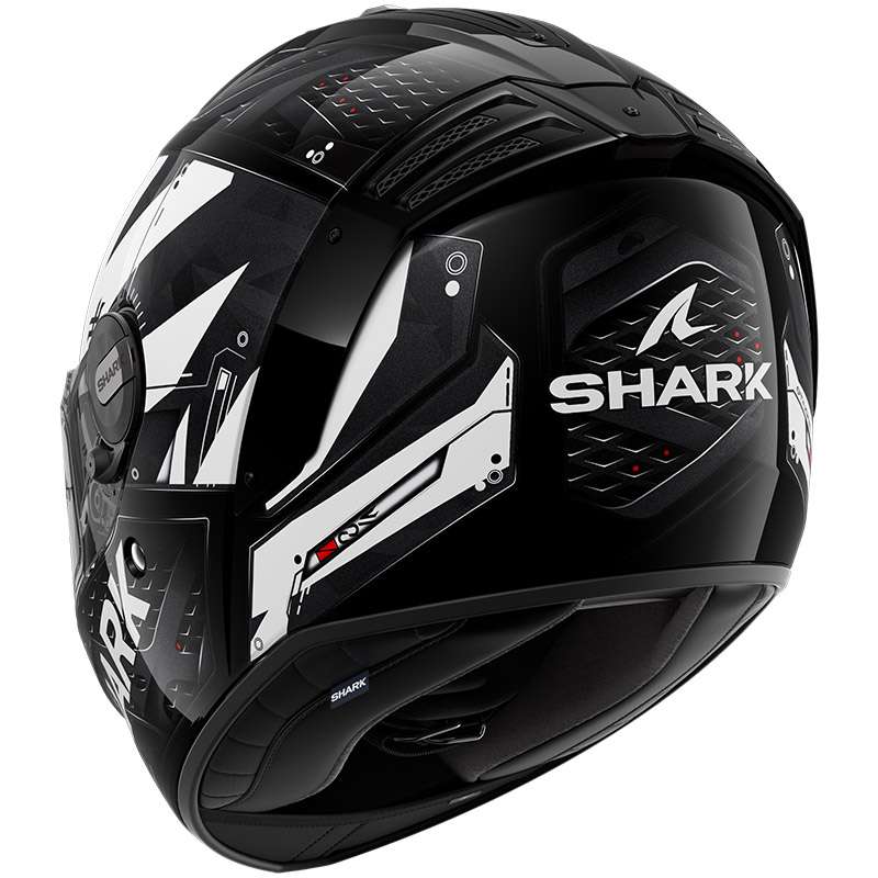 Shark Spartan Rs Stingrey Helmet Black White