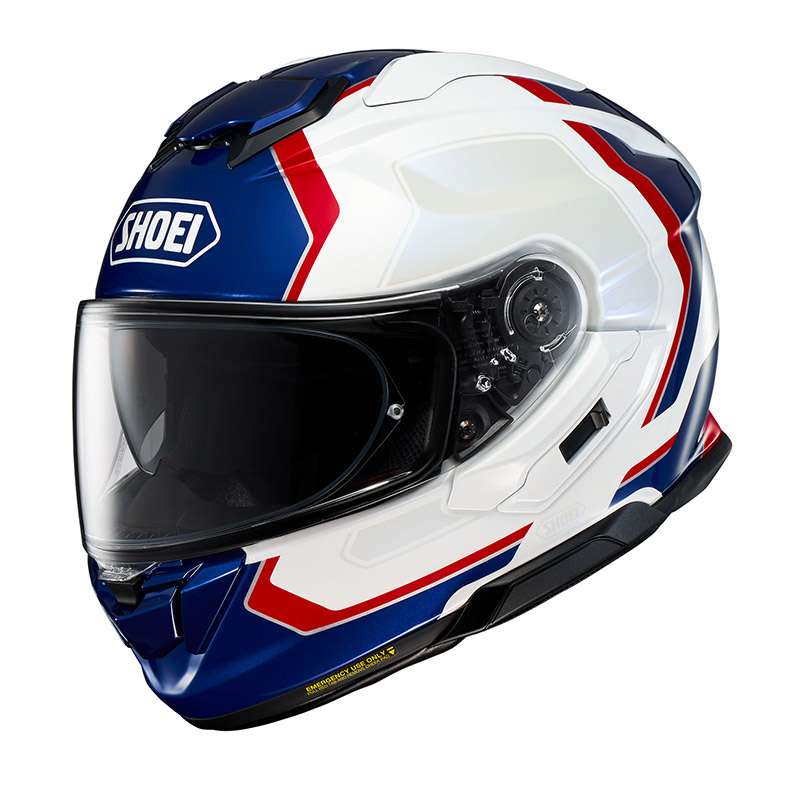 Shoei Gt Air 3 Realm Tc-10 Helmet White Blue Red