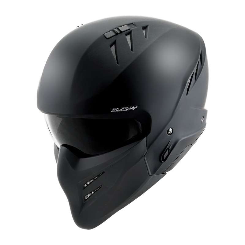 Suomy Armor Plain Helmet Black Matt