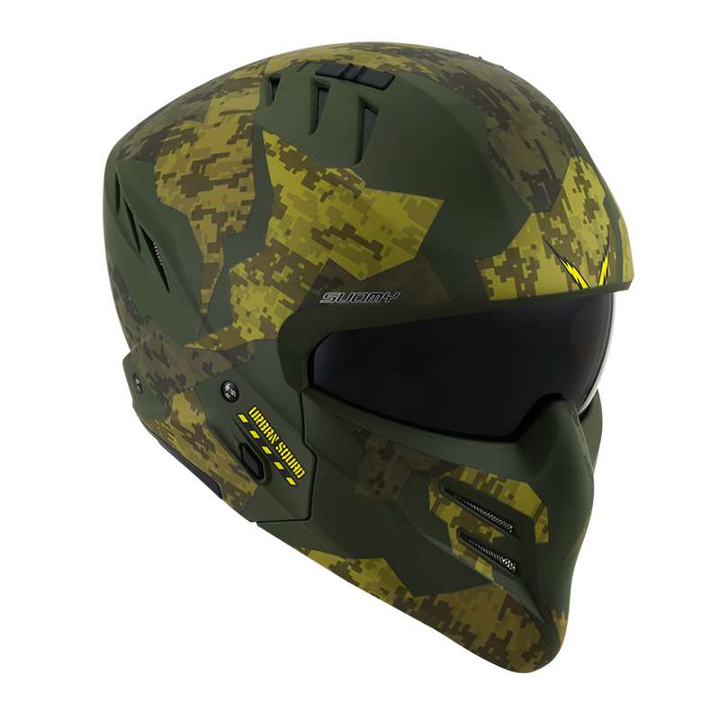 Suomy Armor Urban Squad Helmet Camo Green Matt