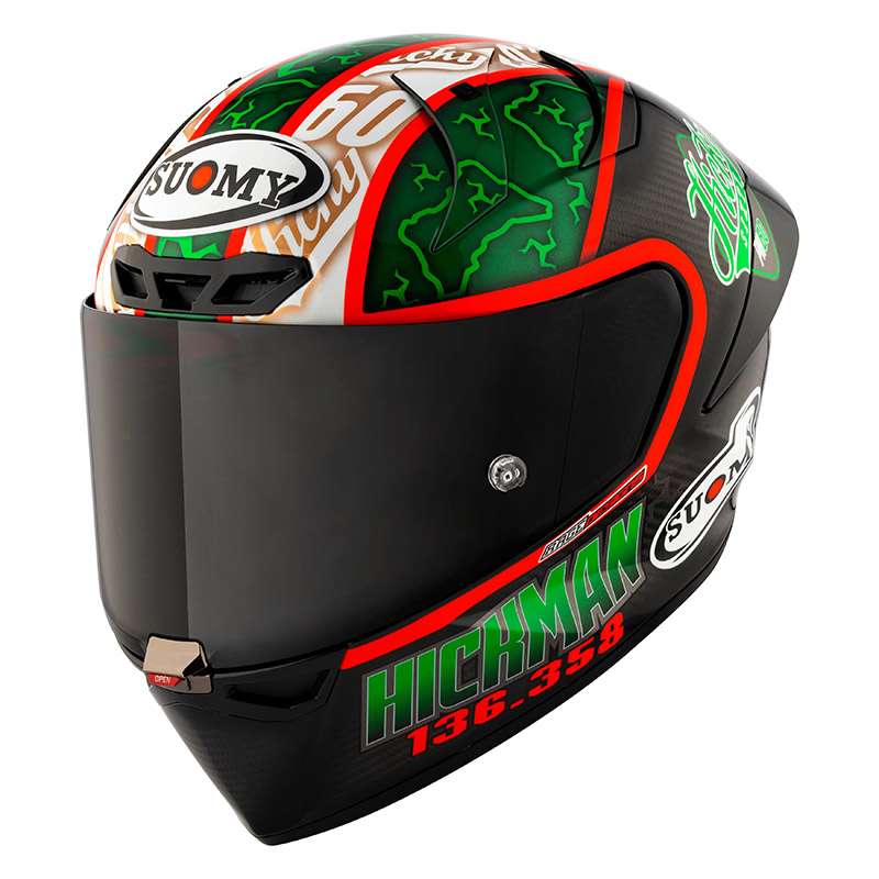 Suomy S1-xr Gp Carbon Hickman Replica 2024 Helmet