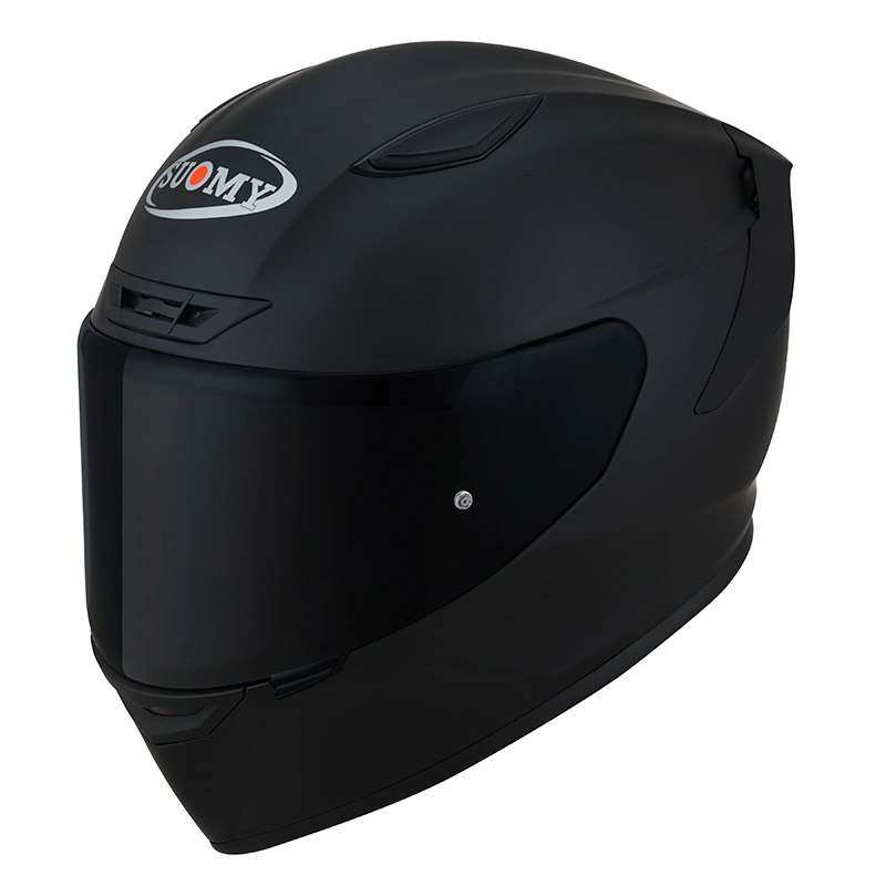 Suomy Track-1 Plain Helmet Black Matt