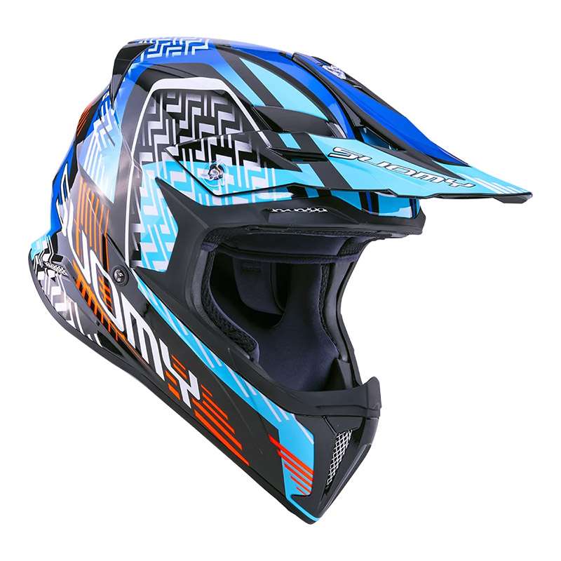 Suomy X-wing Motley Helmet Blue Black