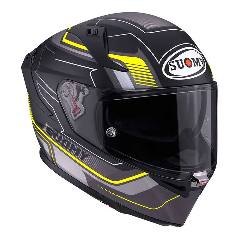 Suomy Speedstar 2 Visual Helmet Yellow Matt