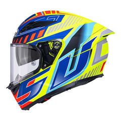 Suomy Stellar 2 Deepspace Helmet Yellow Matt Blue
