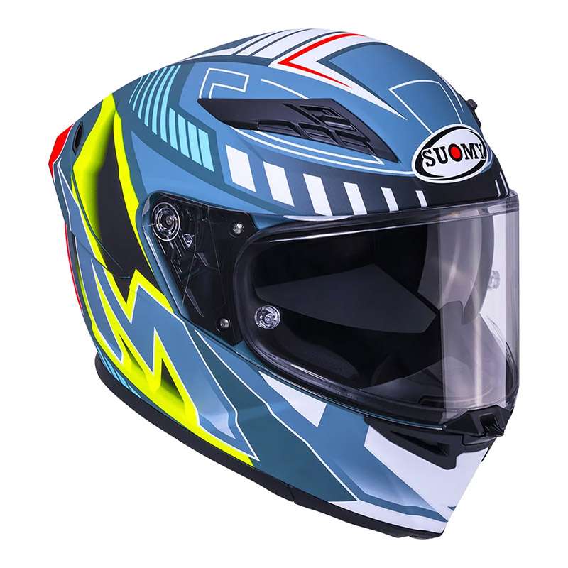 Suomy Stellar 2 Deepspace Helmet Black Matt Blue