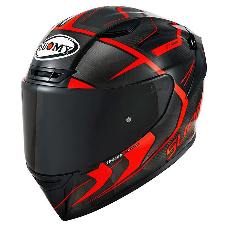 Suomy Tx-pro Advance Helmet Red Fluo