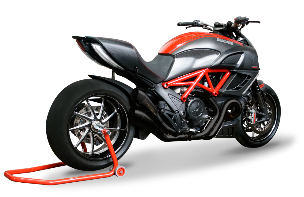 HP Corse Dual Hydroform Slip-On Exhaust for Ducati Diavel 1260