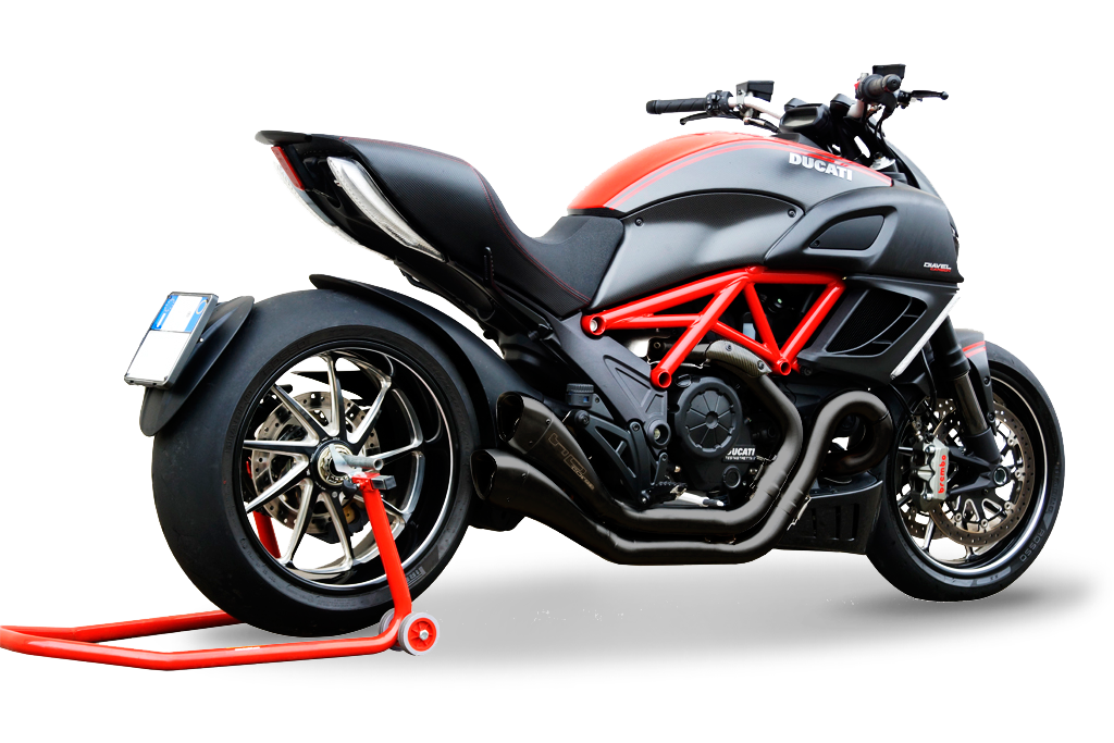 HP Corse Dual Hydroform Race Slip-On Exhaust for Ducati Diavel 1260