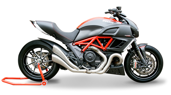 HP Corse Dual Hydroform Slip-On Exhaust for Ducati Diavel 1260